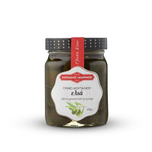 Olives preserved in syrup - Κοράκης Μαρίνος 